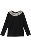 チュールカラーロングTシャツ