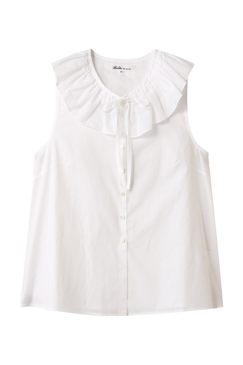 Bilitis dix-sept ans ビッグカラートップス (ホワイト, 36) ビリティス・ディセッタン ELLE SHOP Bilitis dix-sept ans ビッグカラートップス (ホワイト, 36) ビリティス・ディセッタン ELLE SHOP