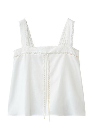 ビリティス・ディセッタン/Bilitis dix-sept ansのリネンキャミソール(110100/110101)