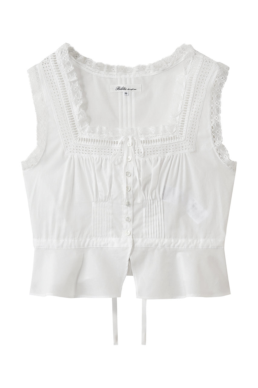 ビリティス・ディセッタン/Bilitis dix-sept ansのアンティークキャミソール(ホワイト/2911-944)