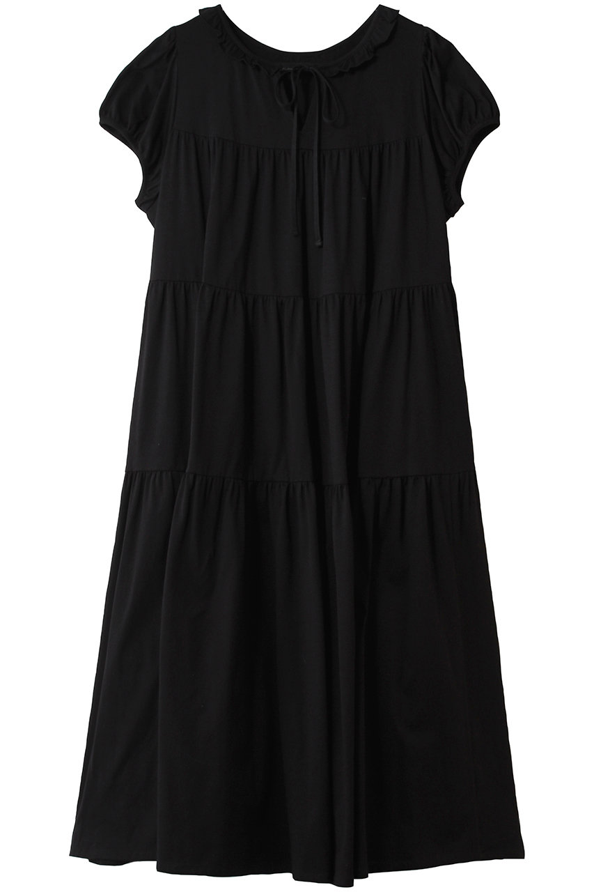 ビリティス・ディセッタン/Bilitis dix-sept ansのティアードドレス(ブラック/2916-492)