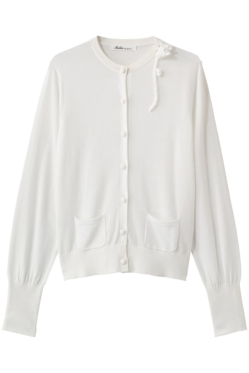 ビリティス・ディセッタン/Bilitis dix-sept ansのカーディガン(ホワイト/2914-655)