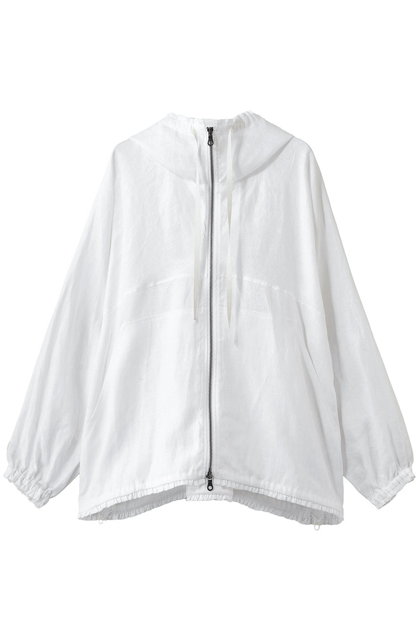 ビリティス・ディセッタン/Bilitis dix-sept ansのリネンパーカー(ホワイト/2915-813)