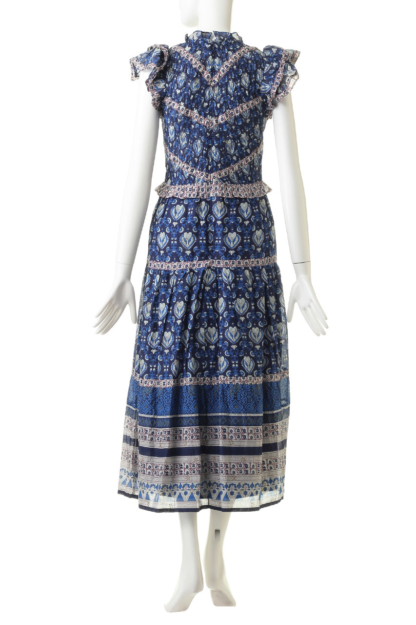 Sea New York シー ニューヨーク ブリジットボーダーミディーワンピース ネイビー の通販 Elleshop エル ショップ