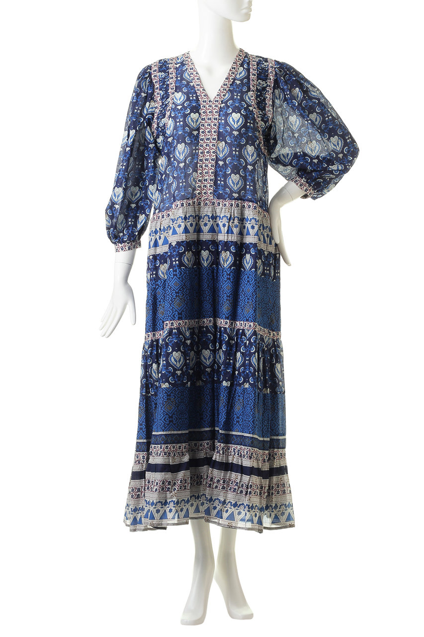 Sea New York シー ニューヨーク ブリジットボーダーマキシワンピース ネイビー の通販 Elleshop エル ショップ