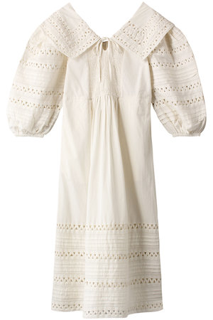 シー ニューヨーク/Sea New YorkのWilla スモックパフスリーブドレス