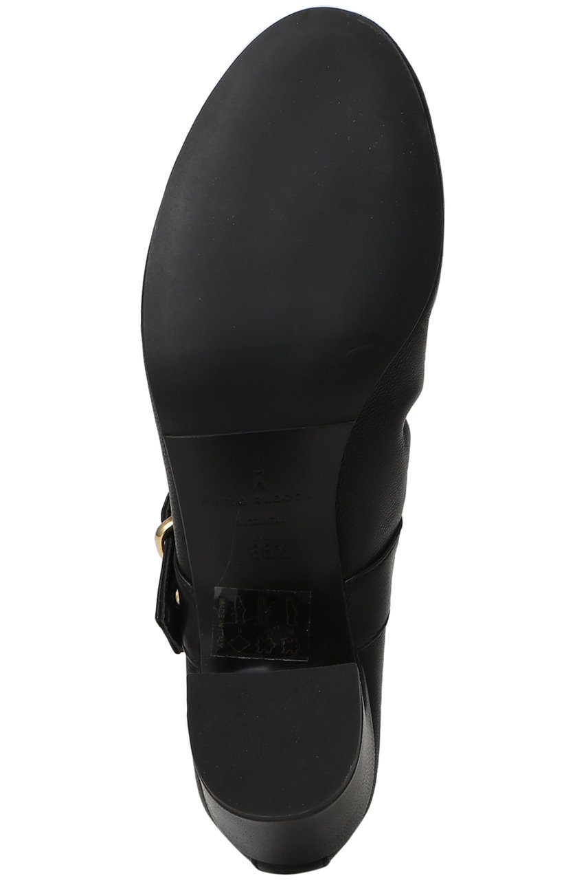 FABIO RUSCONI(ファビオ ルスコーニ)｜ハトメベルト付きギャザー