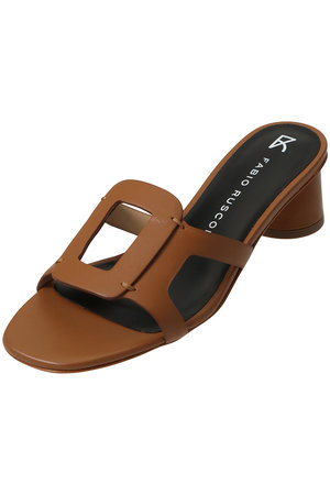 ファビオ ルスコーニ/FABIO RUSCONIのカットワークミュールサンダル(130200/130201)