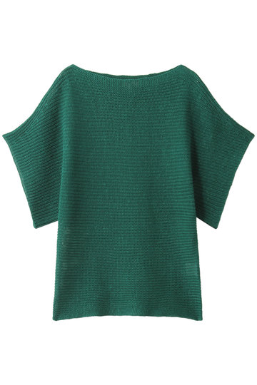SALE 【50%OFF】 DEMYLEE デミリー リネンニットプルオーバー グリーン