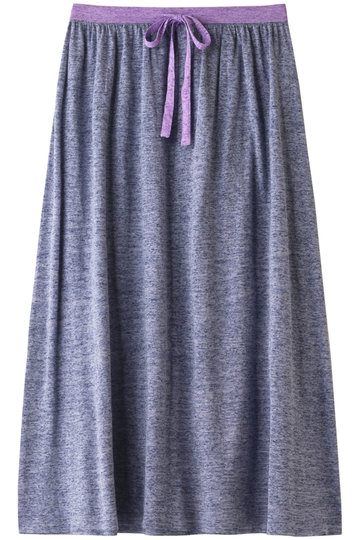 SALE 【50%OFF】 DEMYLEE デミリー コットンフレアスカート ネイビーモールコンボ