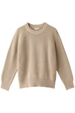 DEMYLEE デミリー コットンニットTシャツ ボックスフィット 定価2.6万 DEKISUGI ハイゲージ サマーニットTシャツ/ブラック | Factelier