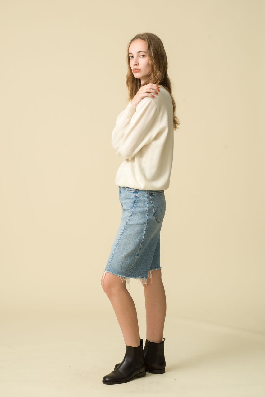 DEMYLEE(デミリー)｜COCO シグネチャーカシミヤ クルーネックプル