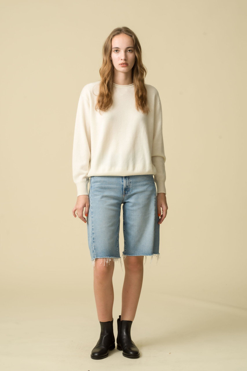 DEMYLEE(デミリー)｜COCO シグネチャーカシミヤ クルーネックプル