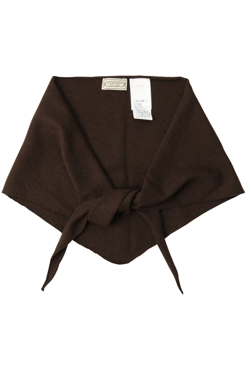 デミリー/DEMYLEEのNESSA シグネチャーカシミヤ ニットスカーフ(ブラウン/9911000449)