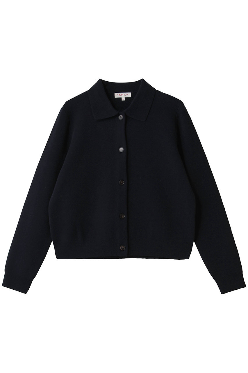 DEMYLEE(デミリー)｜TOLU コットンカシミヤ シャツカラーニット