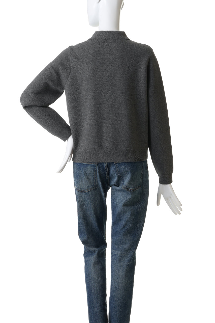 DEMYLEE(デミリー)｜TOLU コットンカシミヤ シャツカラーニット