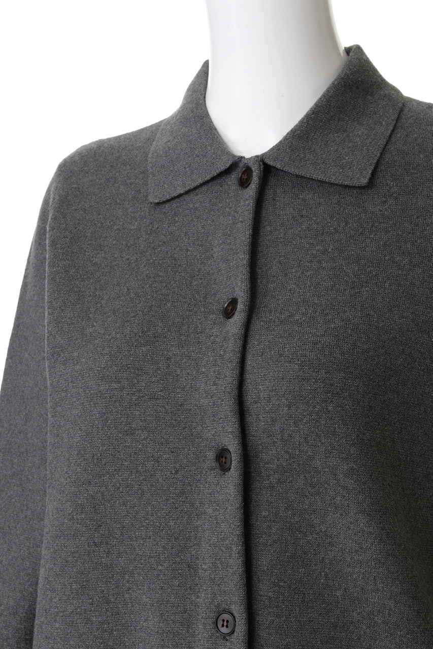 DEMYLEE(デミリー)｜TOLU コットンカシミヤ シャツカラーニット