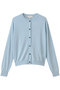 CARALINE メリノウール ニットカーディガン デミリー/DEMYLEE ライトブルー