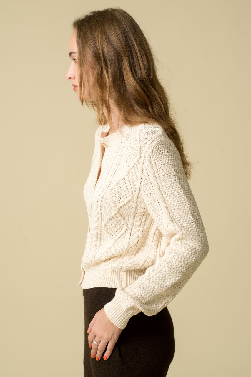 DEMYLEE(デミリー)｜COLETTE ソフトコットン ケーブルニット