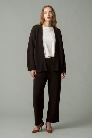 デミリー/DEMYLEEのNOA ヤクウール ニットパンツ(110600/110601)