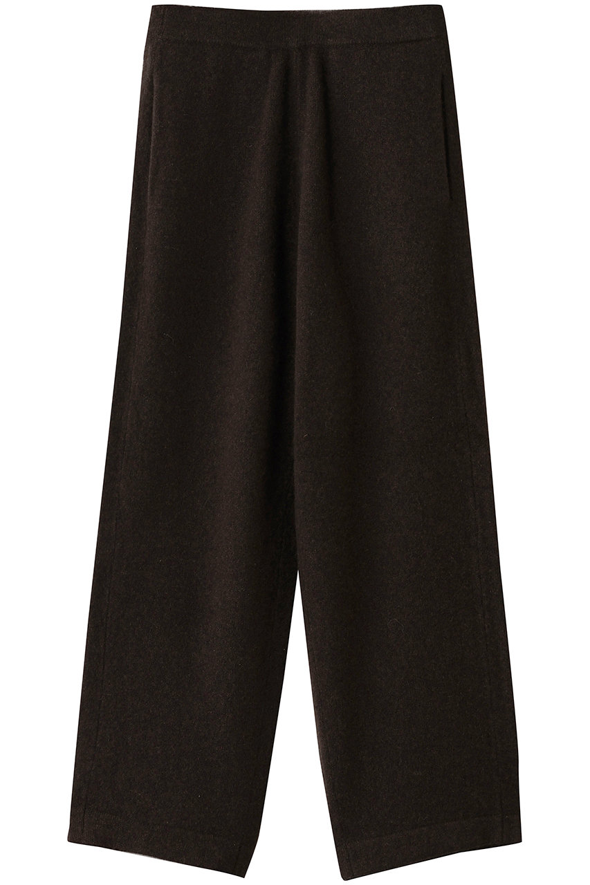 DEMYLEE(デミリー)｜NOA ヤクウール ニットパンツ/ブラウン の通販