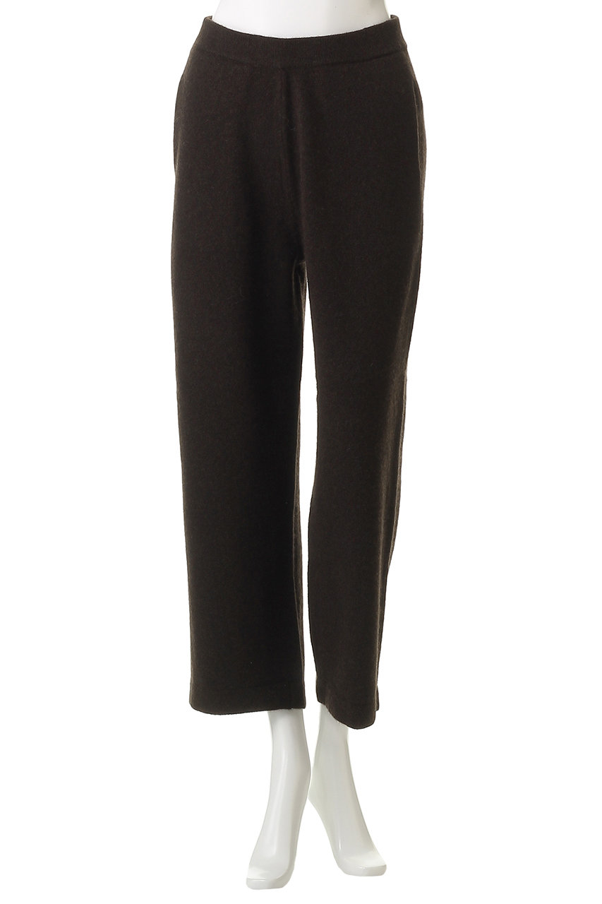 DEMYLEE(デミリー)｜NOA ヤクウール ニットパンツ/ブラウン の通販