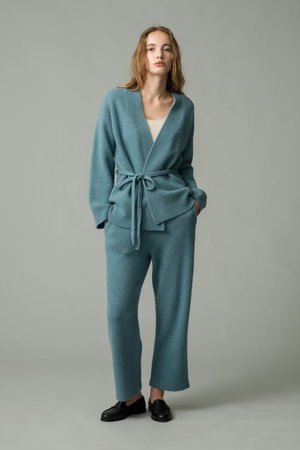 デミリー/DEMYLEEのNOA ヤクウール ニットパンツ(110600/110601)