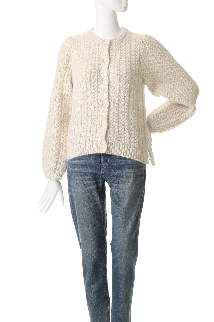 DEMYLEE(デミリー)｜HADLEY アルパカ ケーブルニットカーディガン