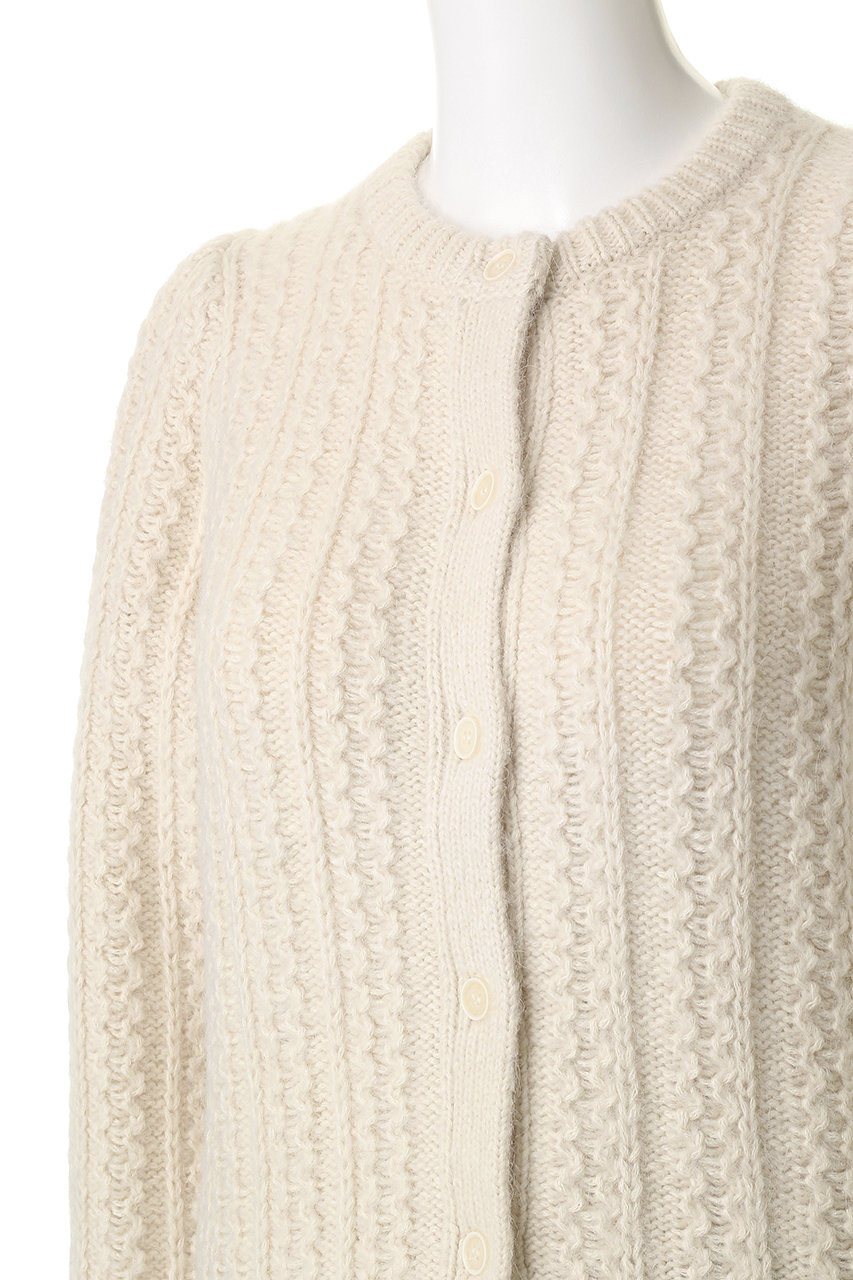 DEMYLEE(デミリー)｜HADLEY アルパカ ケーブルニットカーディガン