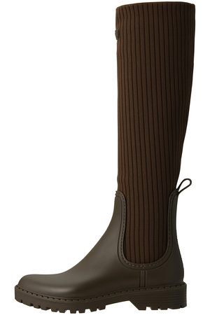 エスメラルダ/Esmeraldaの【UNISA】ニットロングレインブーツ(130600/130602)