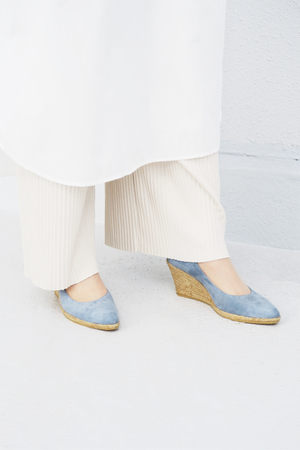 エスメラルダ/Esmeraldaの【GAIMO】ポインテッドエスパドリーユパンプス(130100/130101)