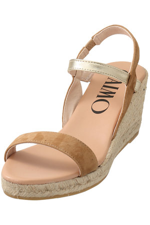 エスメラルダ/Esmeraldaの【GAIMO】バイカラーヒールサンダル(130200/130201)