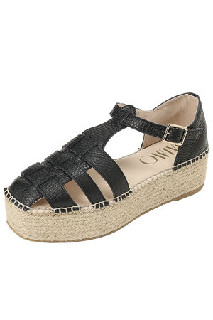 エスメラルダ/Esmeraldaの【GAIMO】厚底グルカサンダル(130200/130201)