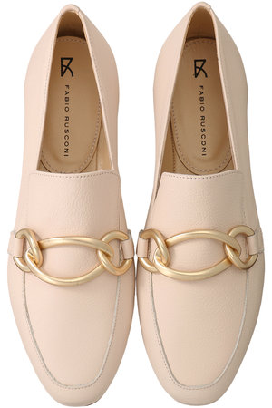 エスメラルダ/Esmeraldaの【FABIO RUSCONI】チェーンローファー(130400/130403)