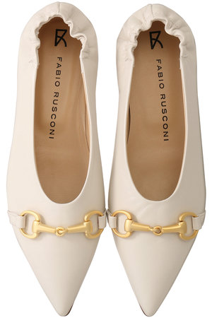 エスメラルダ/Esmeraldaの【FABIO RUSCONI】ポインテッドビットパンプス(130100/130101)