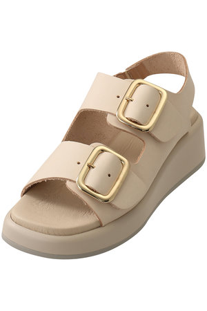 エスメラルダ/Esmeraldaの【BONTRE】厚底ダブルベルトサンダル(130200/130203)