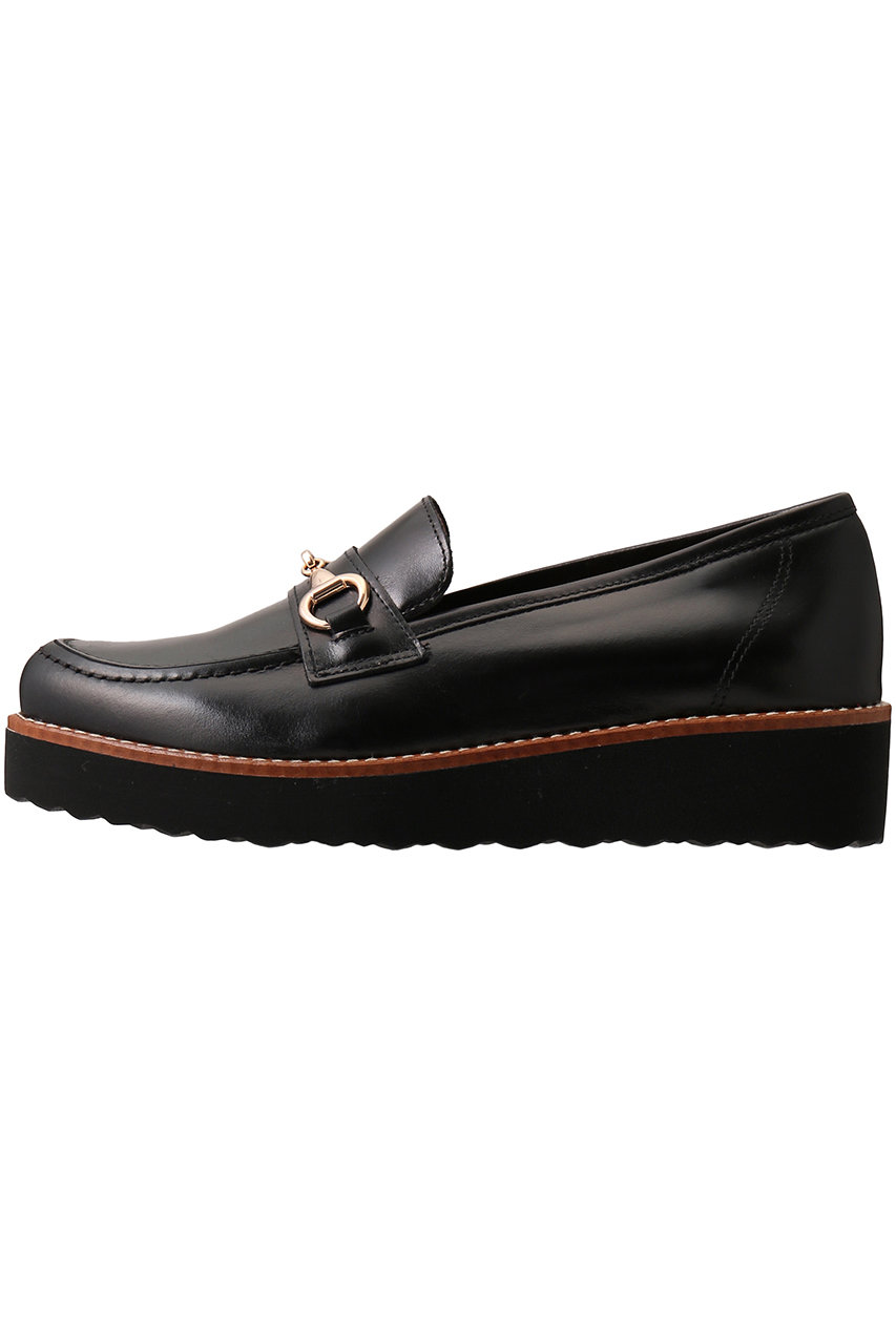 Esmeralda(エスメラルダ)｜【BONTRE】厚底ビットローファー/ブラック