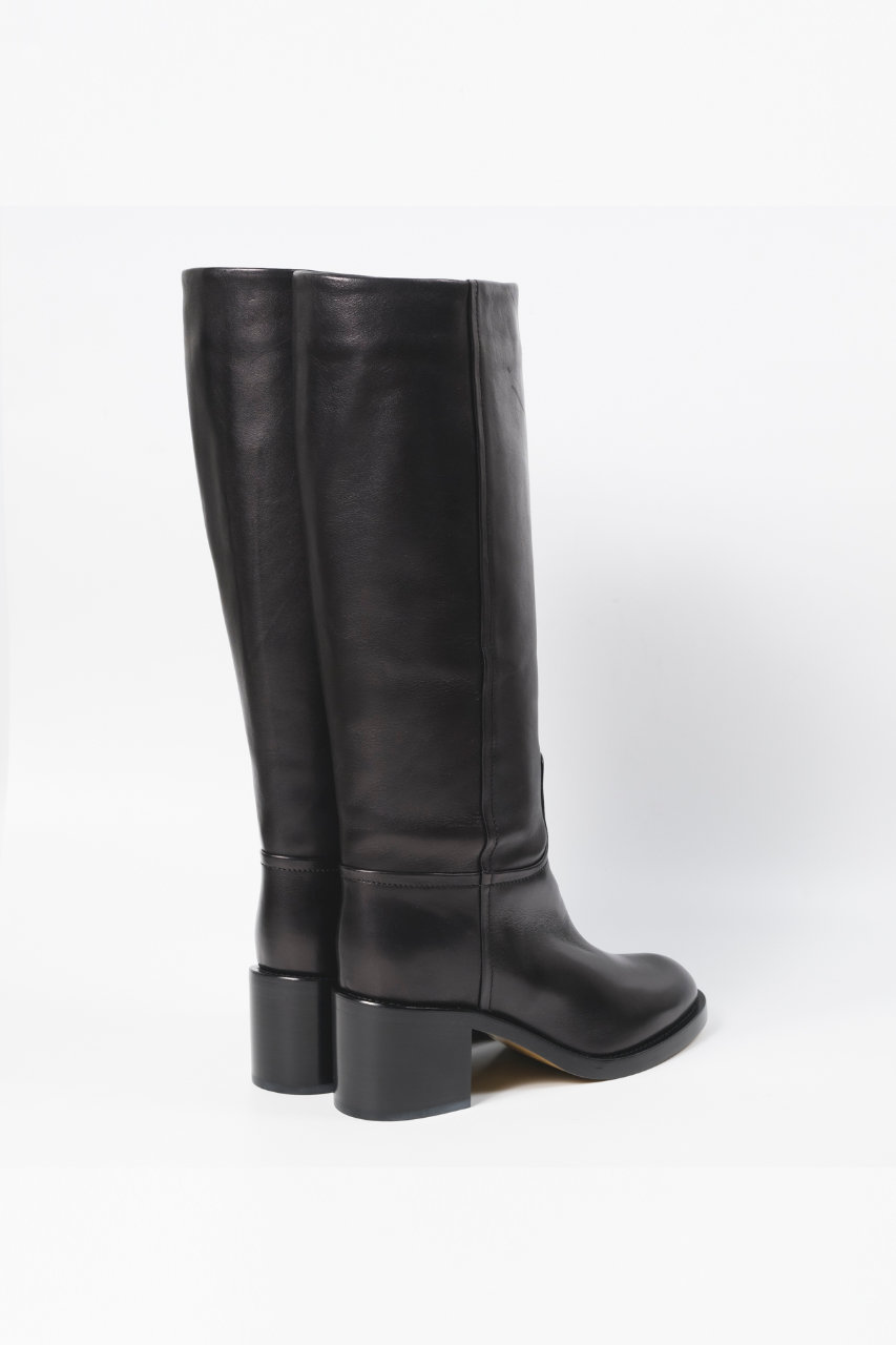 SARTORE × TAKASHIMAYA 黒 乗馬ブーツ　37 SARTORE × TAKASHIMAYA 黒 乗馬ブーツ 37 - メルカリ