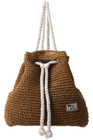 エスメラルダ/Esmeraldaの【GAIMO】ラフィア巾着バッグ/9079 BACKY(120600/120602)