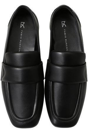 エスメラルダ/Esmeraldaの【FABIO RUSCONI】フラットパフィーローファー(130400/130403)