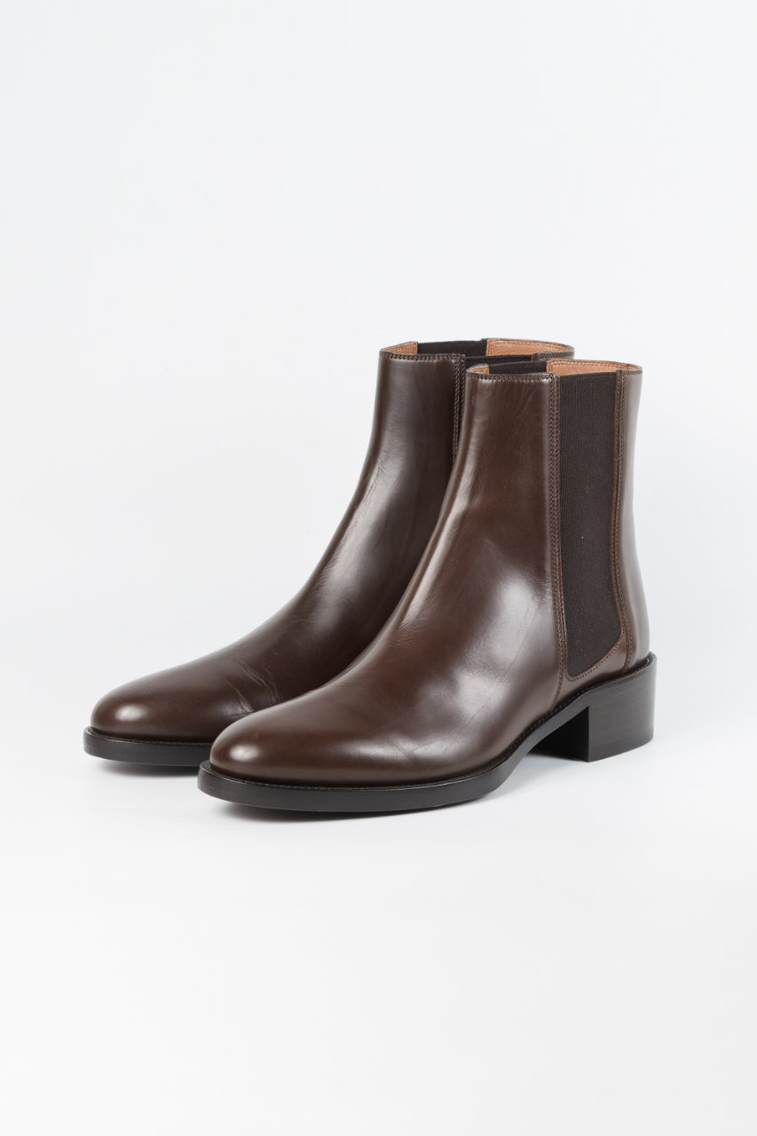 Esmeralda 【SARTORE】サイドゴアショートブーツ (DBR, 36.5(約23.5cm)) エスメラルダ ELLE SHOP Esmeralda 【SARTORE】サイドゴアショートブーツ (DBR, 36.5(約23.5cm)) エスメラルダ ELLE SHOP