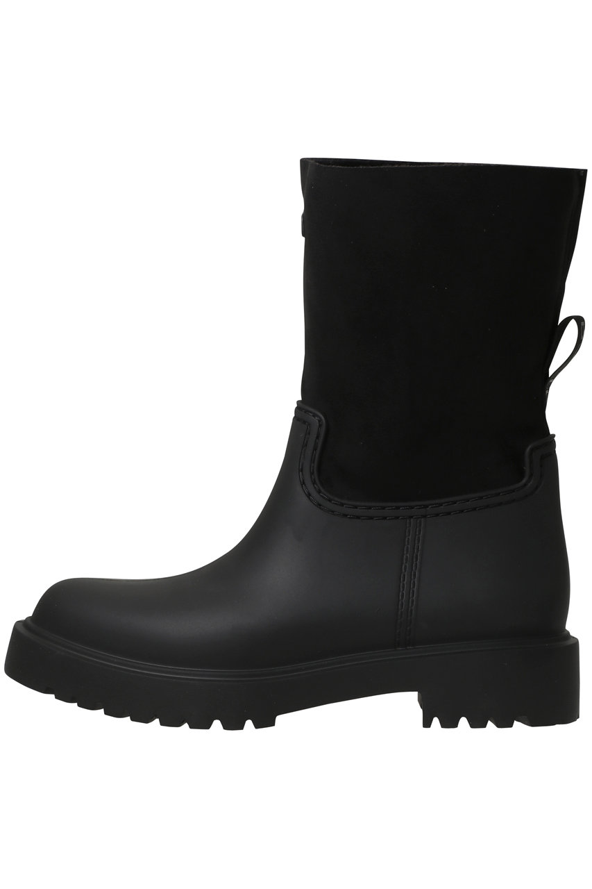 エスメラルダ/Esmeraldaの【UNISA】【晴雨兼用】スエードファーミドルブーツ(ブラック/UNISA GASCON-UA)