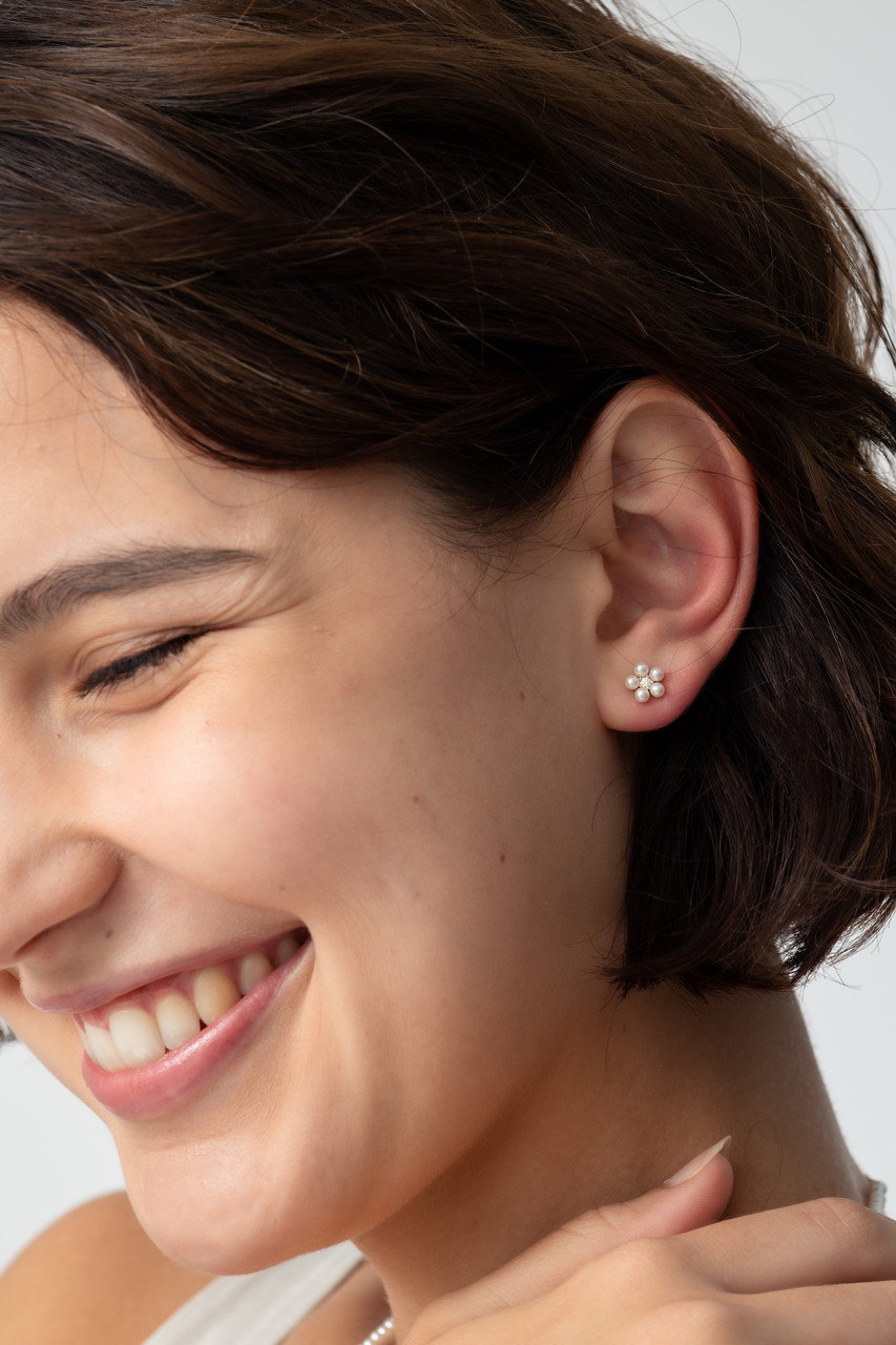 本日限定SALE！！MIZUKIミズキ パール ダイヤピアス パール ダイヤモンド ピアス｜MIZUKI(ミズキ)｜Ron Herman