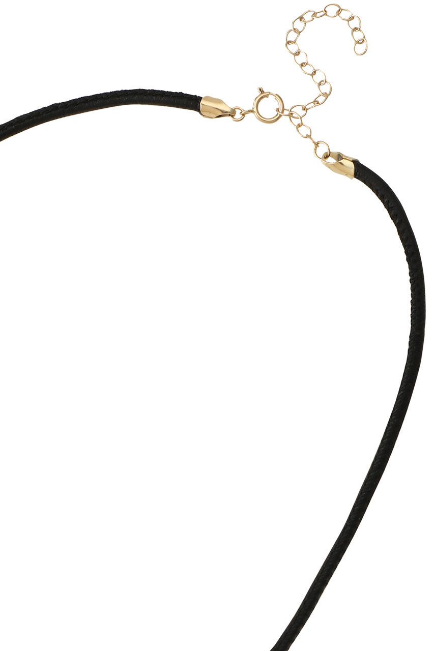 MIZUKI(ミズキ)｜X3X20 パールクロス&レザーコードチョーカー