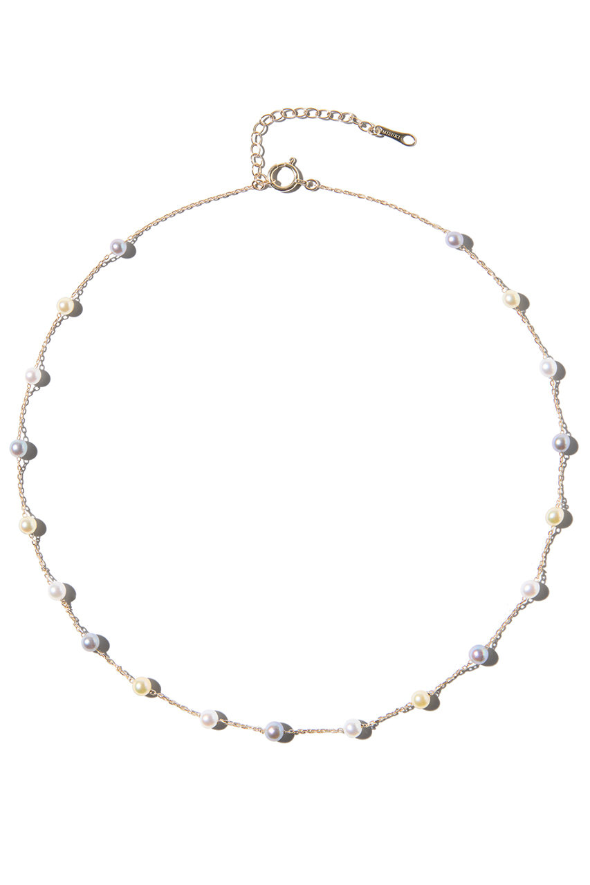 SBN342 3カラーアコヤパール candy ネックレス