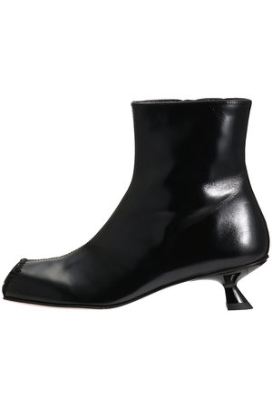 パロマ バルセロ/PALOMA BARCELOのスクエアトゥショートブーツ(130300/130301)