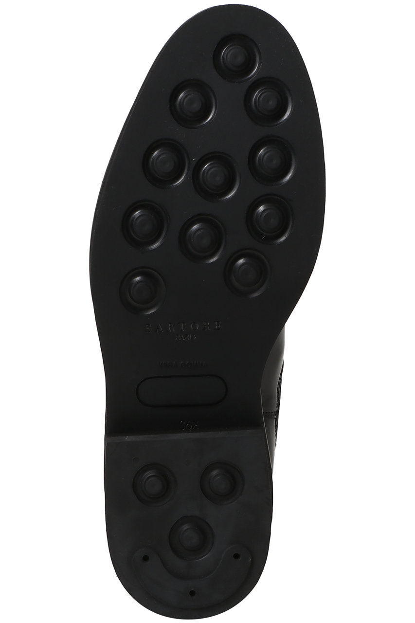 サルトル　サイドゴアブーツ ブラック レザー　24 SARTORE(サルトル)｜サイドゴアブーツ/ブラック の通販｜ELLESHOP