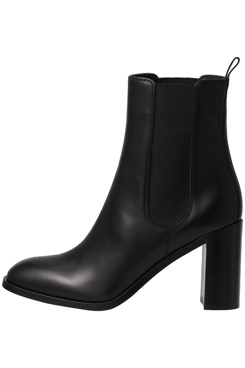 SARTORE サイドゴアヒールブーツ (ブラック, 36(23)) サルトル ELLE SHOP
