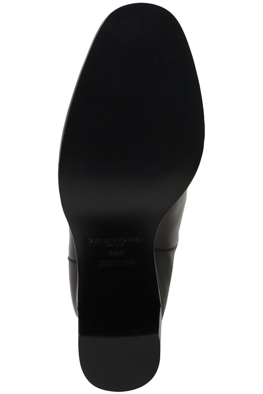 SARTORE(サルトル)｜サイドゴアヒールブーツ/ブラック の通販