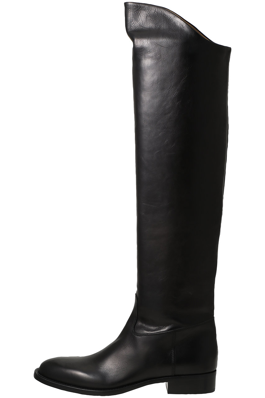 SARTORE ニーハイブーツ (ブラック, 37(24)) サルトル ELLE SHOP